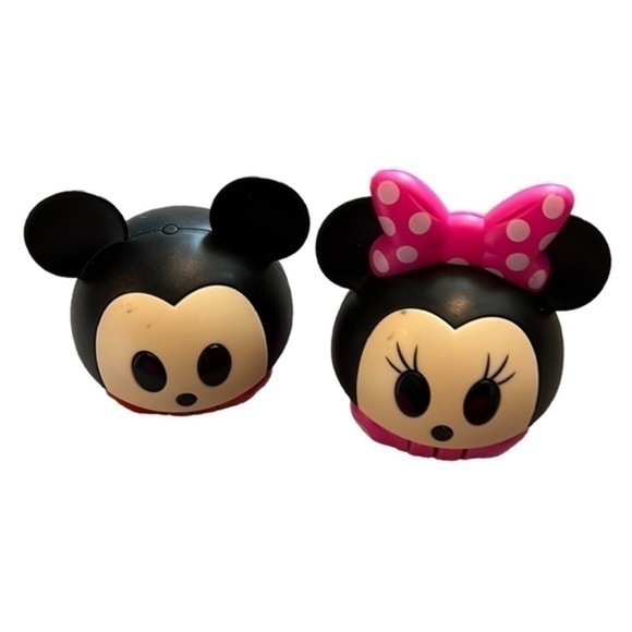 Disney Mickey and Minnie Mouse bobble toys that roll - Picture 2 of 2